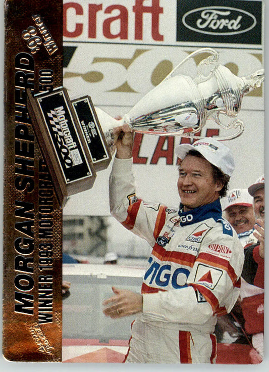 Morgan Shepherd - 1994 Action Packed - #36 - Racing - Racing Card Single