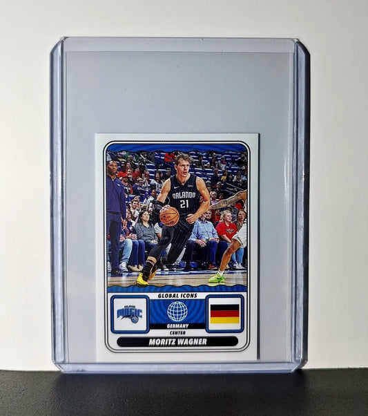 Moritz Wagner Global Icons 2024-25 Panini NBA #72 Sticker Card Orlando Magic - Basketball Card Single