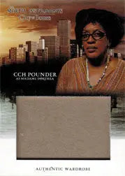 Portrait of CCH Pounder in Mortal Instruments City of Bones Trading Card artwork