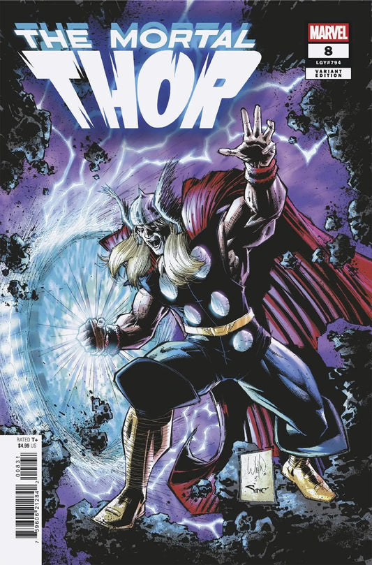 Mortal Thor #8 Whilce Portacio Variant - Comic Book
