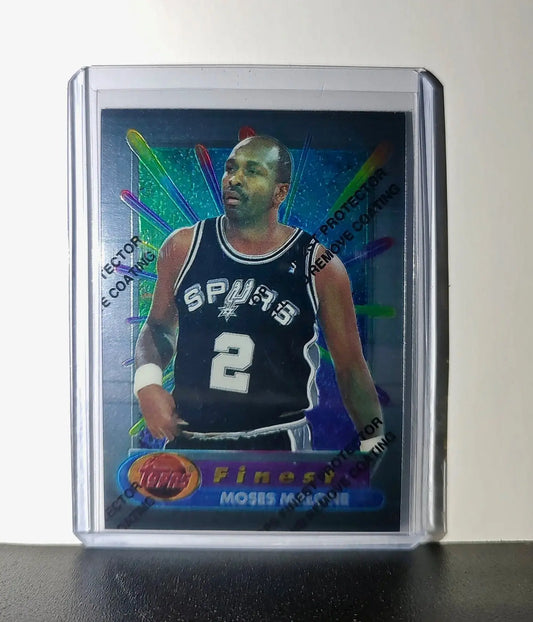 Moses Malone 1994-95 Topps Finest #268 Basketball Card