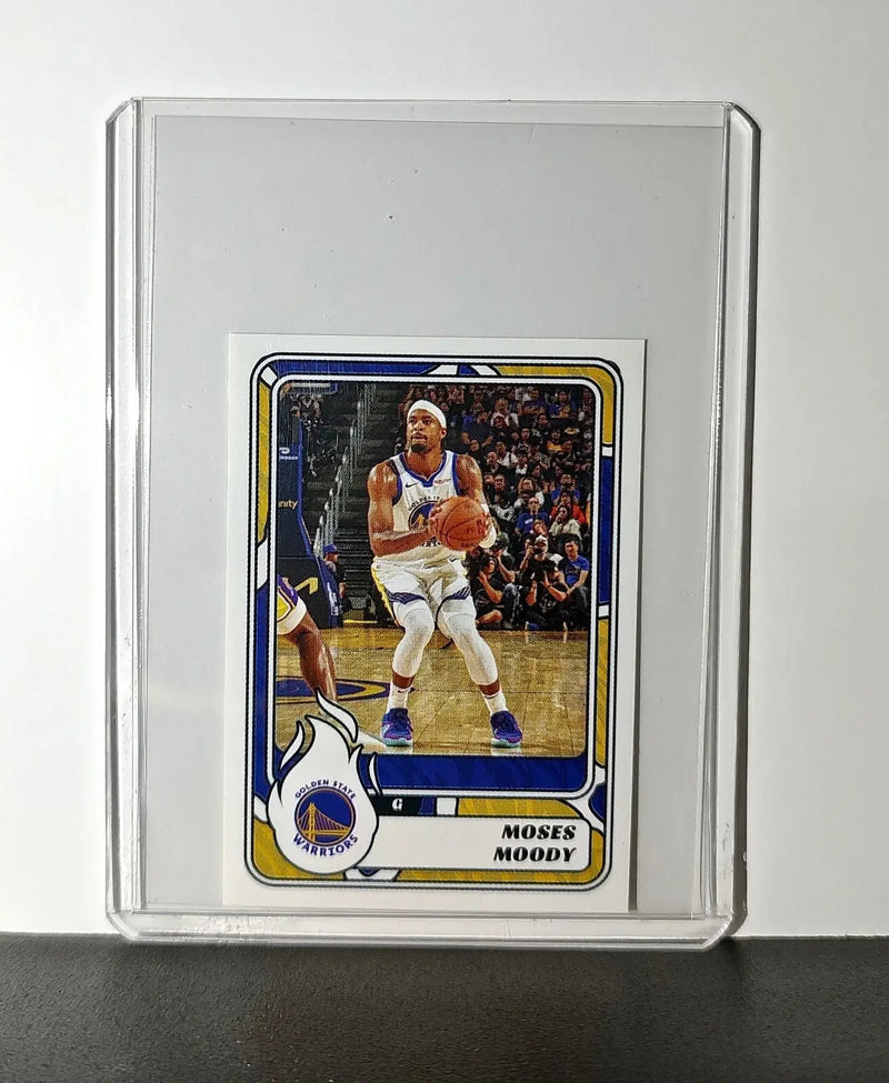 Moses Moody 2024-25 Panini NBA #330 Sticker Card Golden State Warriors