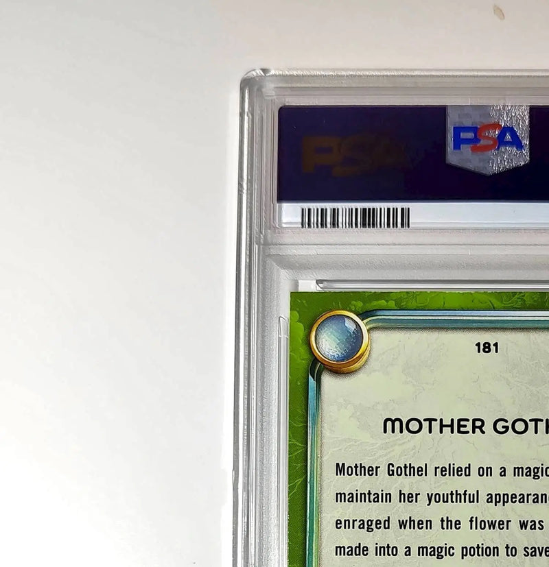 Mother Gothel 2025 Topps Disney Wonder #181 Card Tangled PSA 8 - Non-Sports Card Single