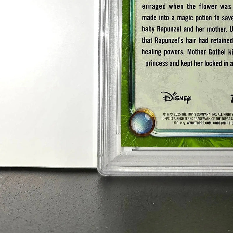 Mother Gothel 2025 Topps Disney Wonder #181 Card Tangled PSA 8 - Non-Sports Card Single