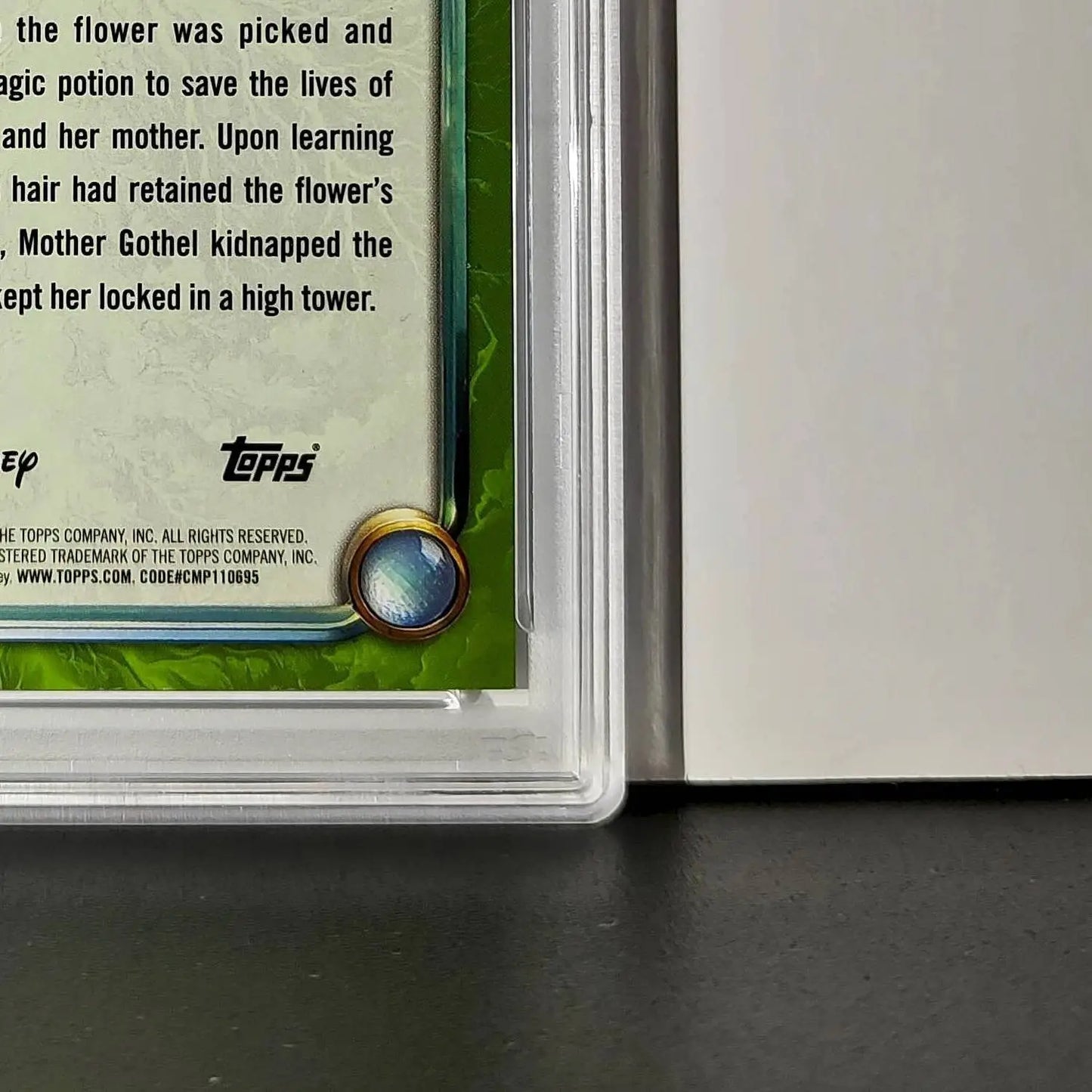 Mother Gothel 2025 Topps Disney Wonder #181 Card Tangled PSA 8 - Non-Sports Card Single