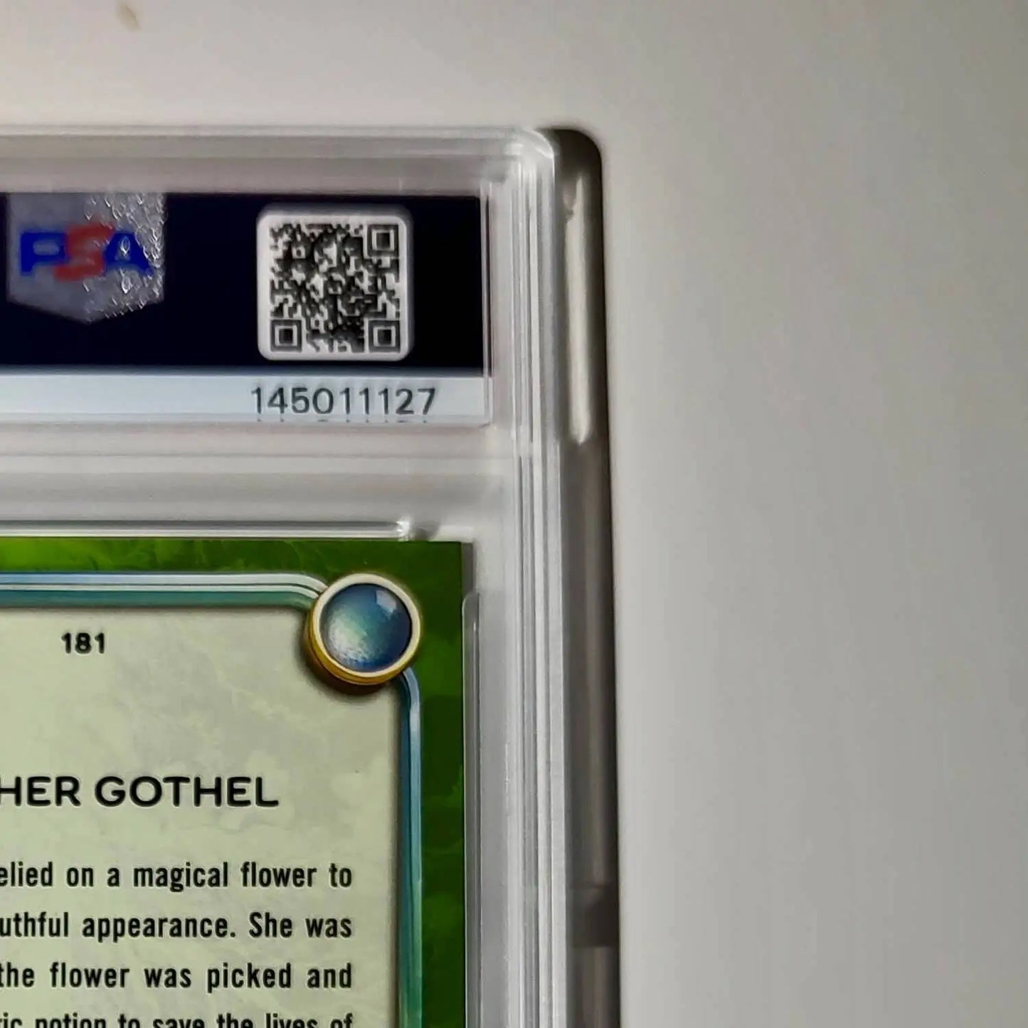 Mother Gothel 2025 Topps Disney Wonder #181 Card Tangled PSA 8 NM-MT - Non-Sports Card Single