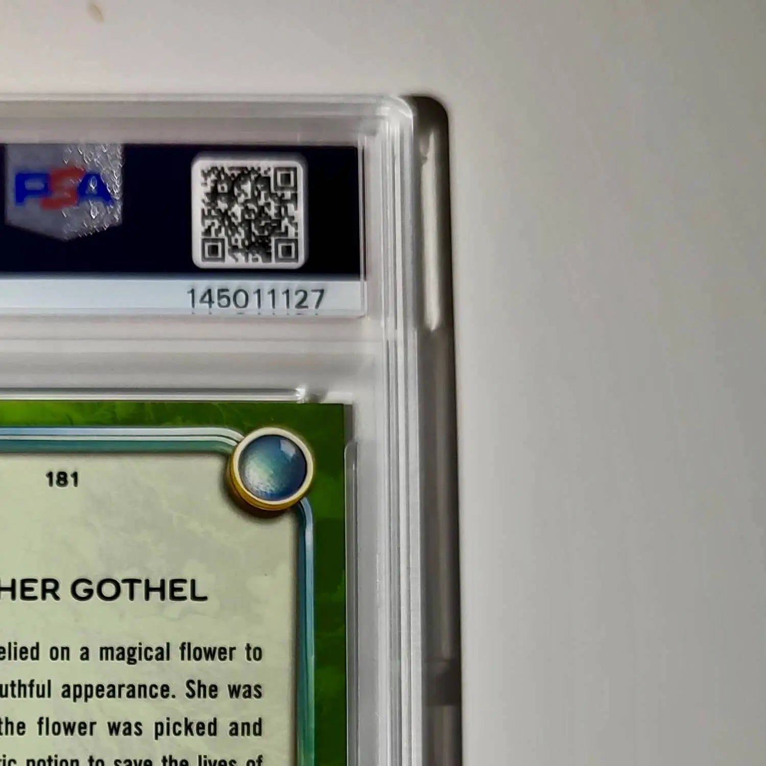 Mother Gothel 2025 Topps Disney Wonder #181 Card Tangled PSA 8 NM-MT - Non-Sports Card Single