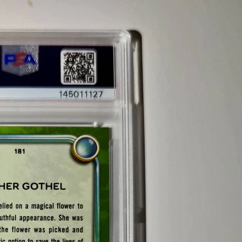 Mother Gothel 2025 Topps Disney Wonder #181 Card Tangled PSA 8 NM-MT - Non-Sports Card Single