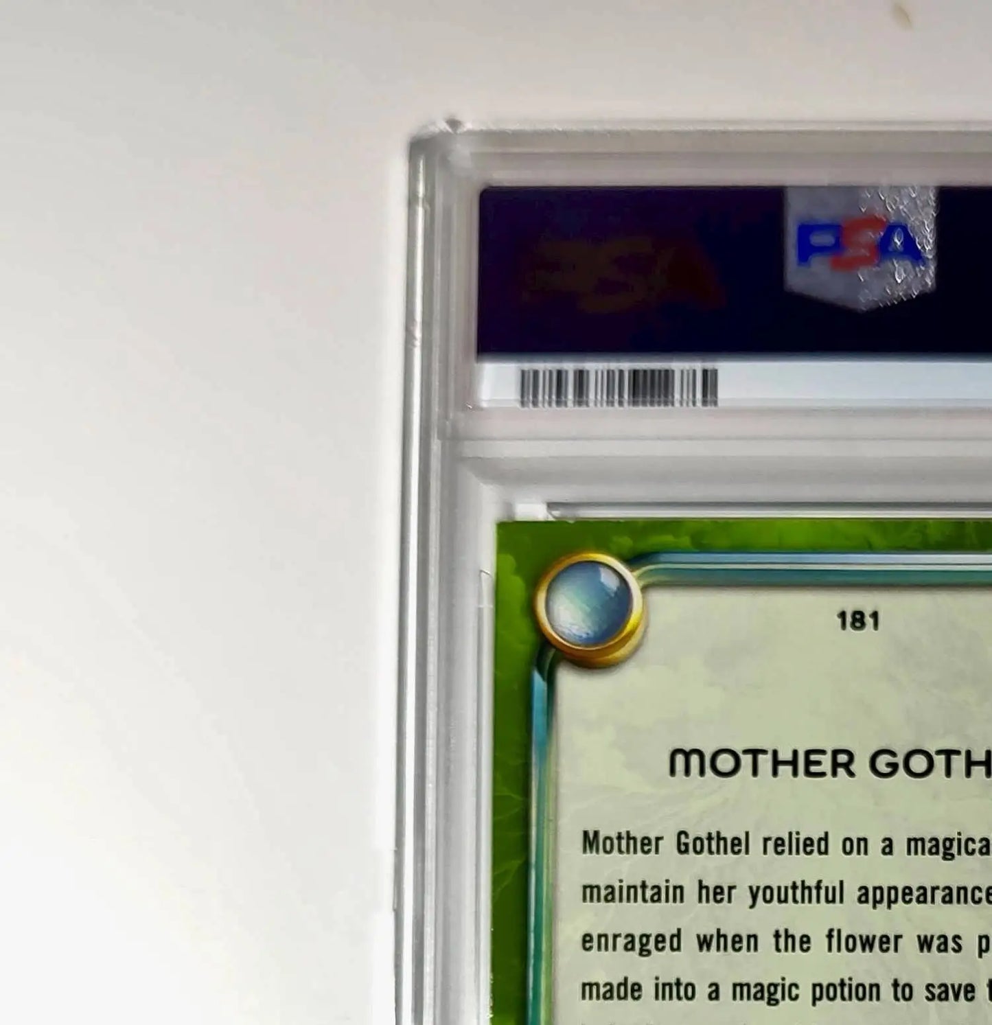 Mother Gothel 2025 Topps Disney Wonder #181 Card Tangled PSA 8 NM-MT - Non-Sports Card Single