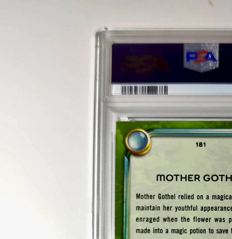 Mother Gothel 2025 Topps Disney Wonder #181 Card Tangled PSA 8 NM-MT - Non-Sports Card Single