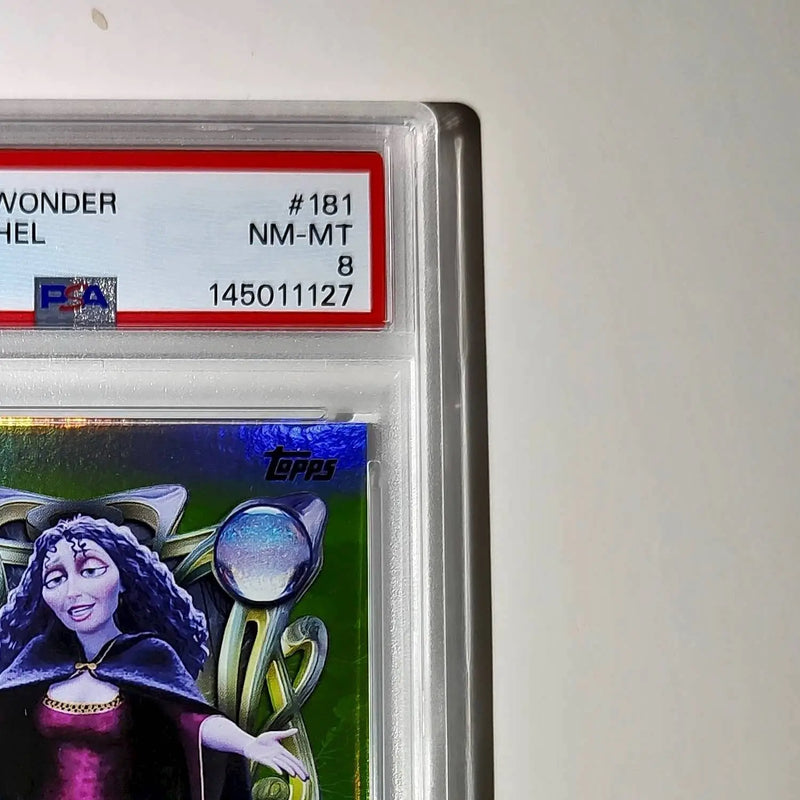 Mother Gothel 2025 Topps Disney Wonder #181 Card Tangled PSA 8 NM-MT - Non-Sports Card Single