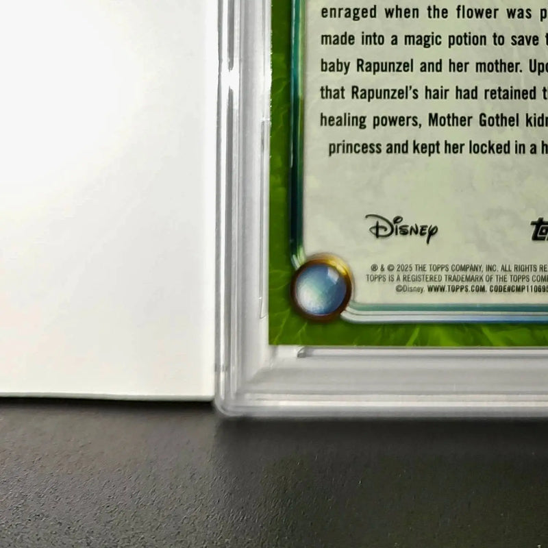 Mother Gothel 2025 Topps Disney Wonder #181 Card Tangled PSA 8 NM-MT - Non-Sports Card Single