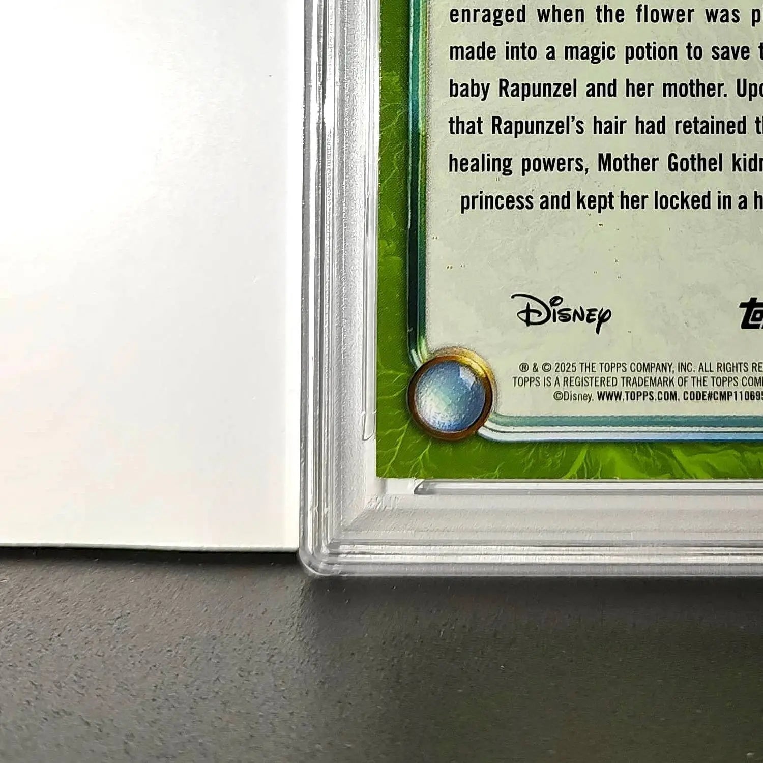 Mother Gothel 2025 Topps Disney Wonder #181 Card Tangled PSA 9 - Non-Sports Card Single