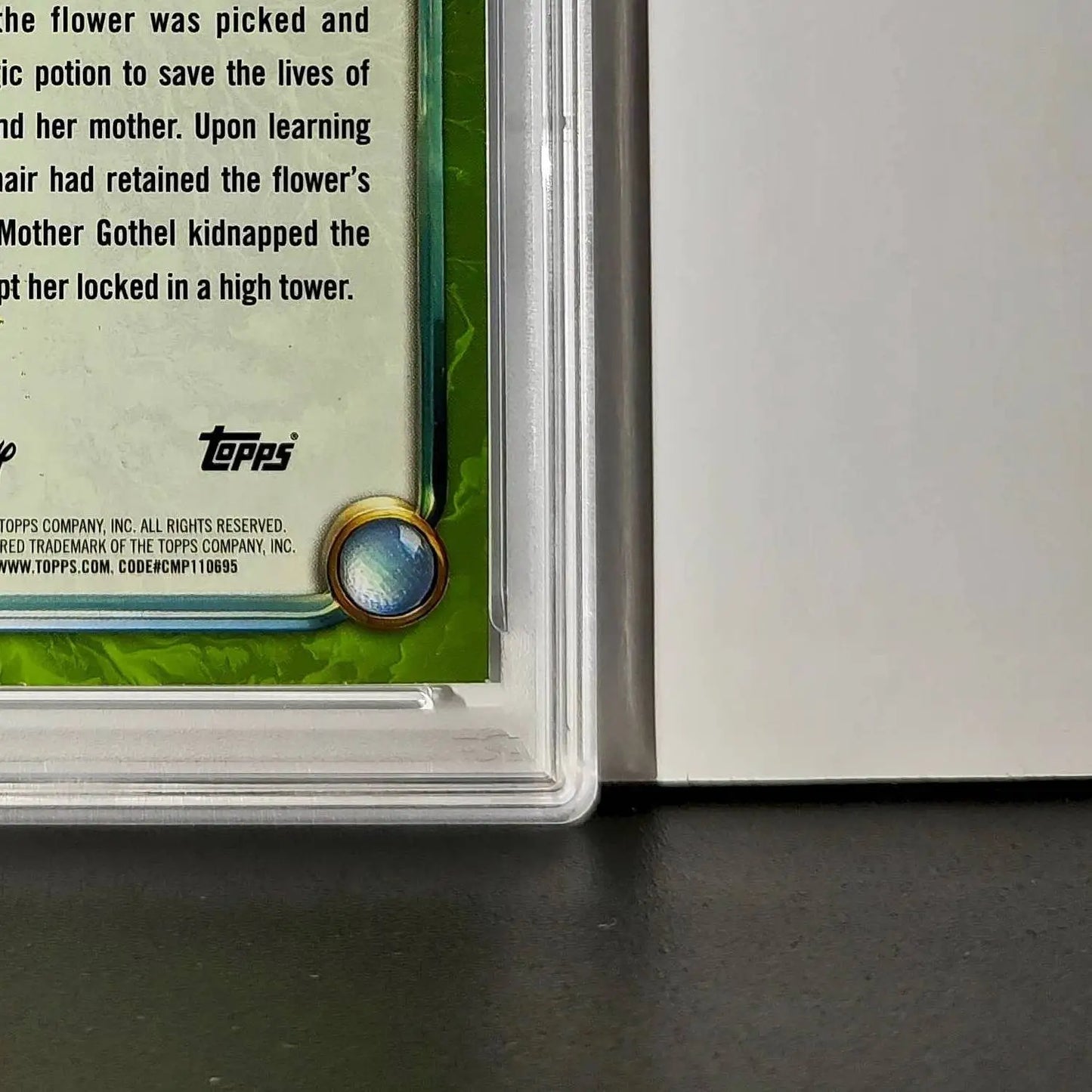 Mother Gothel 2025 Topps Disney Wonder #181 Card Tangled PSA 9 - Non-Sports Card Single