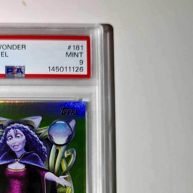 Mother Gothel 2025 Topps Disney Wonder #181 Card Tangled PSA 9 - Non-Sports Card Single