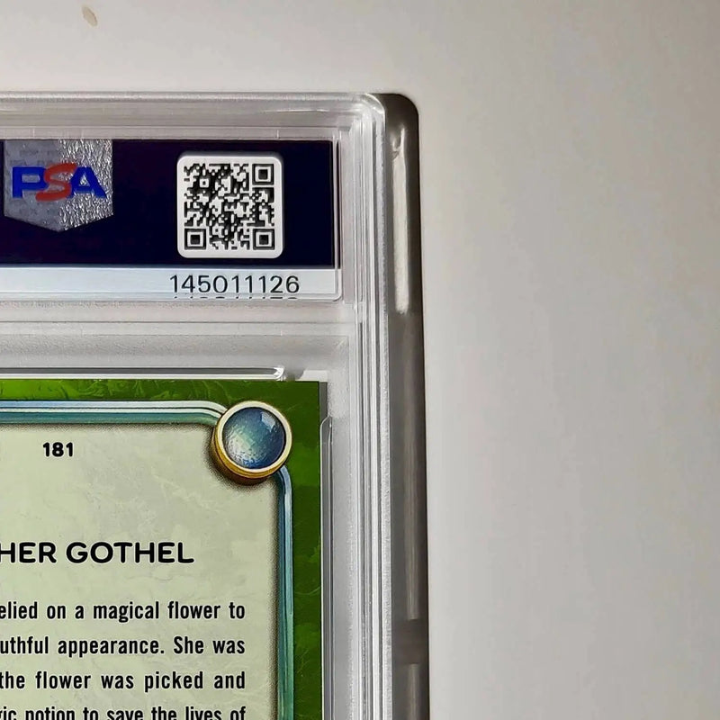 Mother Gothel 2025 Topps Disney Wonder #181 Card Tangled PSA 9 - Non-Sports Card Single