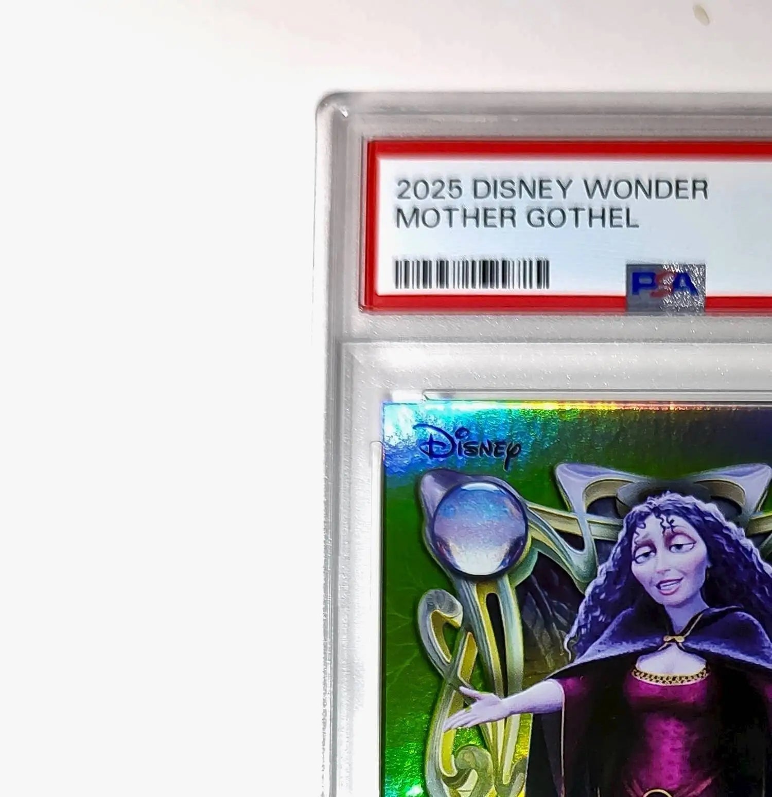 Mother Gothel 2025 Topps Disney Wonder #181 Card Tangled PSA 9 - Non-Sports Card Single