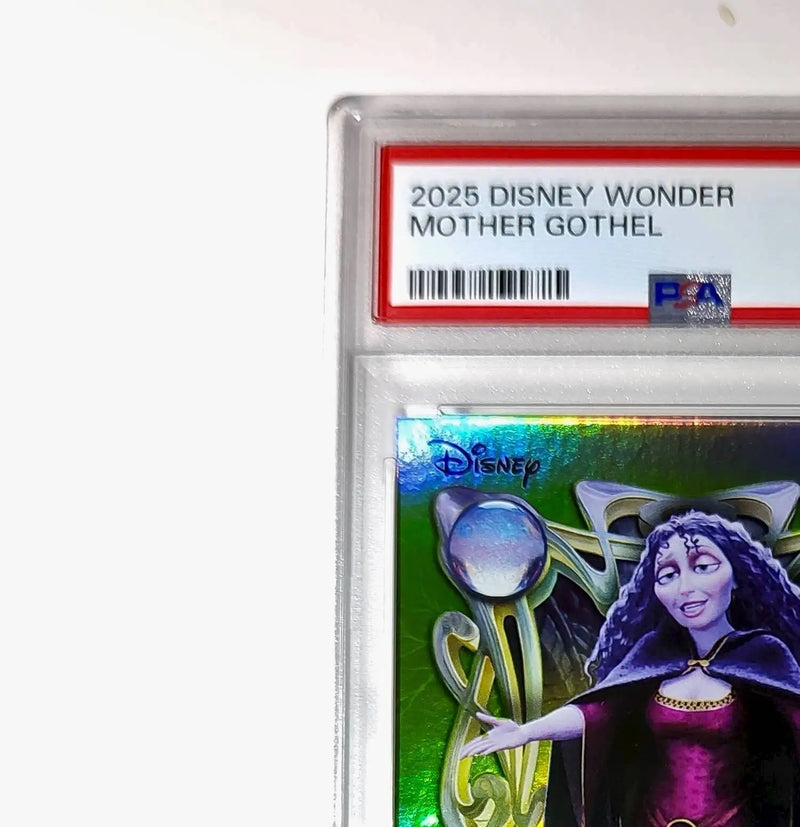 Mother Gothel 2025 Topps Disney Wonder #181 Card Tangled PSA 9 - Non-Sports Card Single