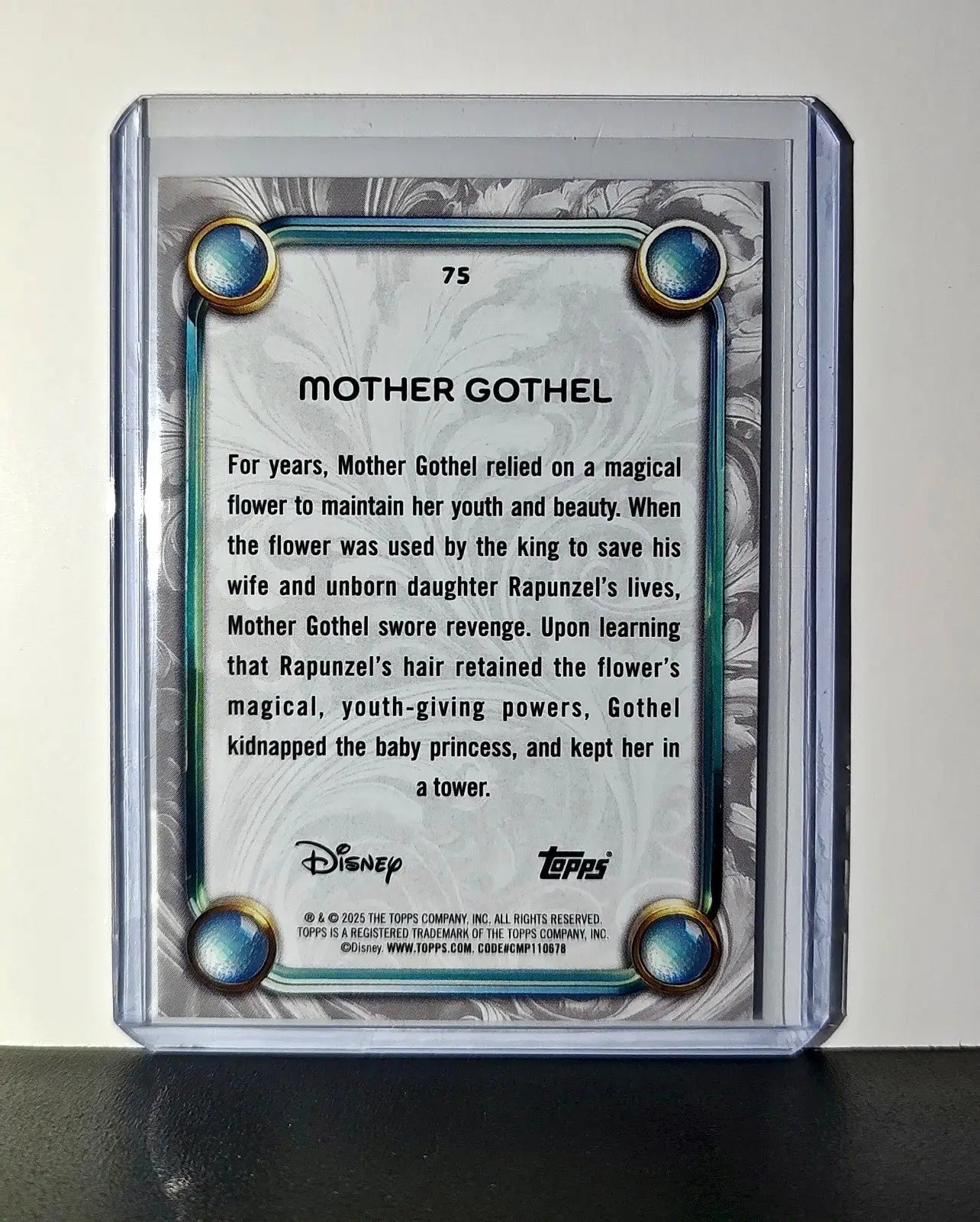 Mother Gothel 2025 Topps Disney Wonder #75 Card Tangled