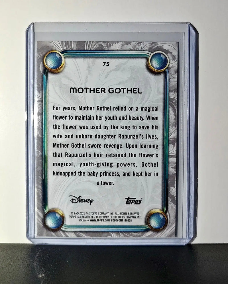 Mother Gothel 2025 Topps Disney Wonder #75 Card Tangled