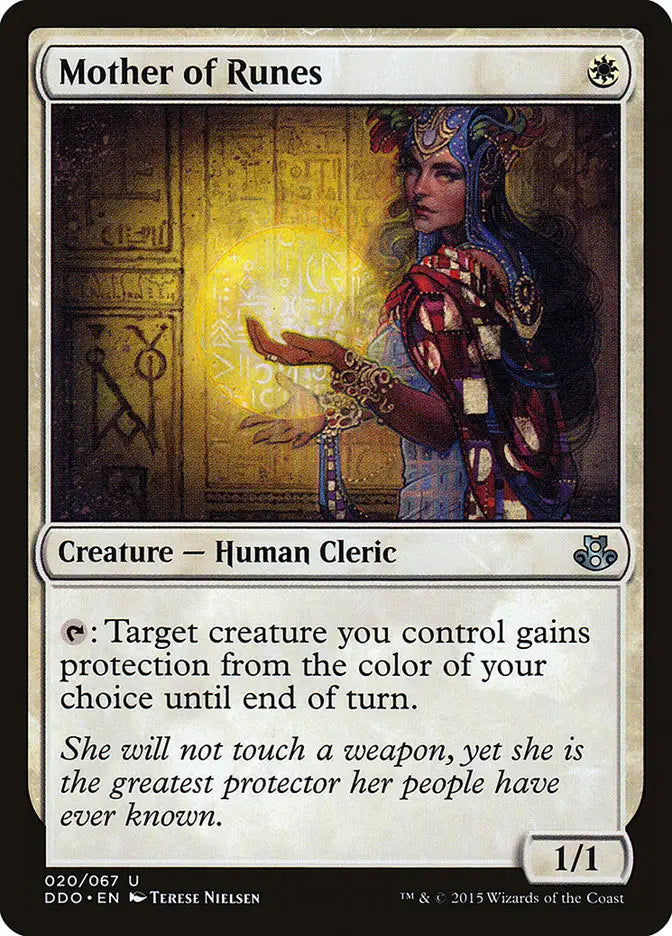 Mother of Runes [Duel Decks: Elspeth vs. Kiora] - TCG - MTG Single