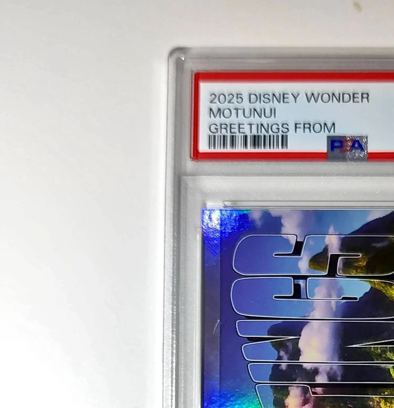 Motunui 2025 Topps Disney Wonder #GF-12 Greetings From Card Moana PSA 9 - Non-Sports Card Single