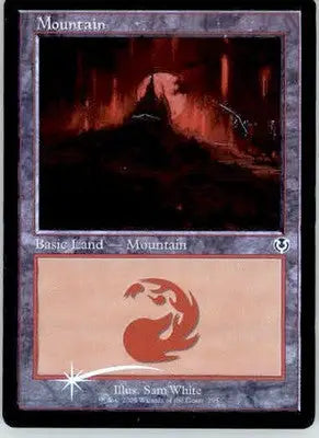 Mountain (295) (Retro Frame) - Innistrad Remastered - 295 - Foil NM - TCG Card Single