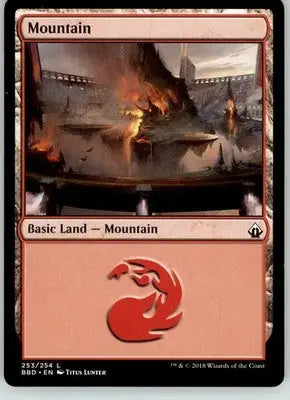 Mountain - Battlebond - 253 - NM Magic: The Gathering - Magic Card Single
