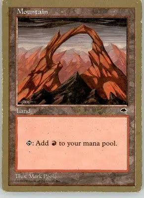 Mountain (Joined) - 1998 Ben Rubin World Championship Decks - MP Magic - Magic Card Single