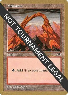 Mountain (Joined) - 1998 Ben Rubin World Championship Decks - MP Magic - Magic Card Single