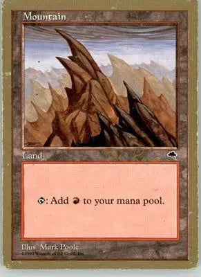 Mountain (Left) - 1998 Ben Rubin World Championship Decks - MP Magic - Magic Card Single