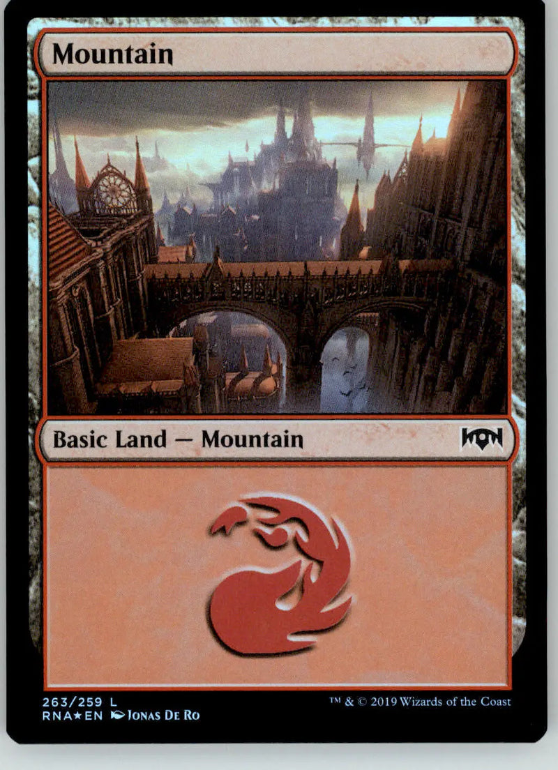 Mountain - Ravnica Allegiance - 263 - NM Magic: The Gathering - Magic Card Single