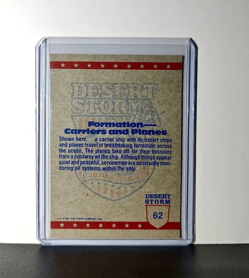 Moving In 1991 Topps Desert Storm #62 Card