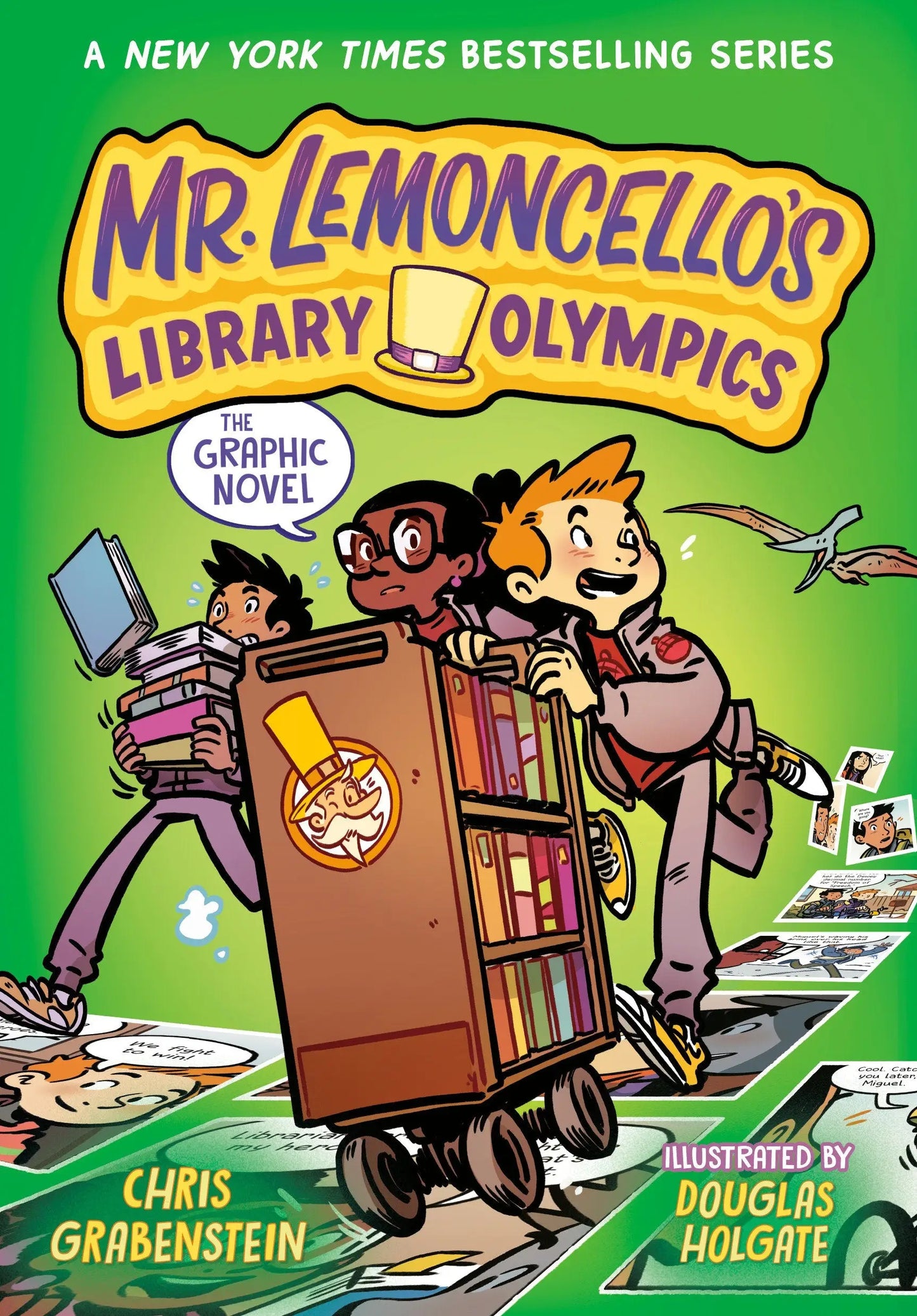 Mr. Lemoncello’s Library Olympics: The Graphic Novel - Comic Book