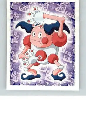 Mr. Mime - 1999 Merlin Pokemon Stickers - #122 - Pokémon Card Single