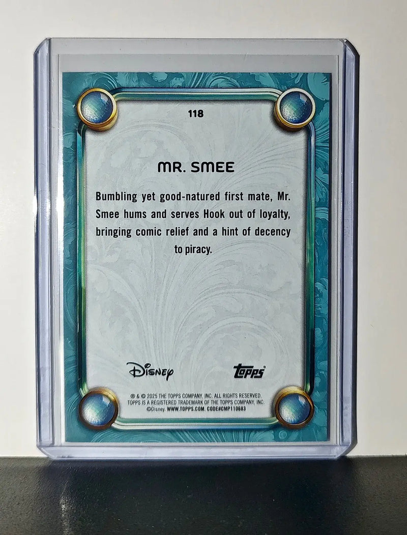 Mr. Smee 2025 Topps Disney Wonder #118 Diamond Card Peter Pan