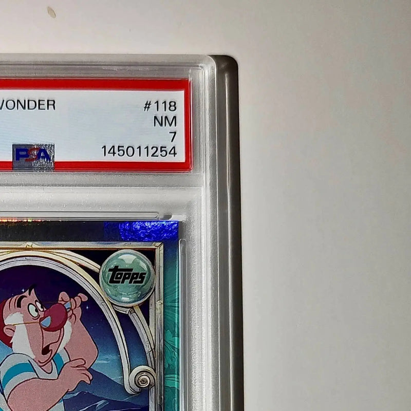 Mr. Smee 2025 Topps Disney Wonder #118 Diamond Card Peter Pan PSA 7 - Non-Sports Card Single
