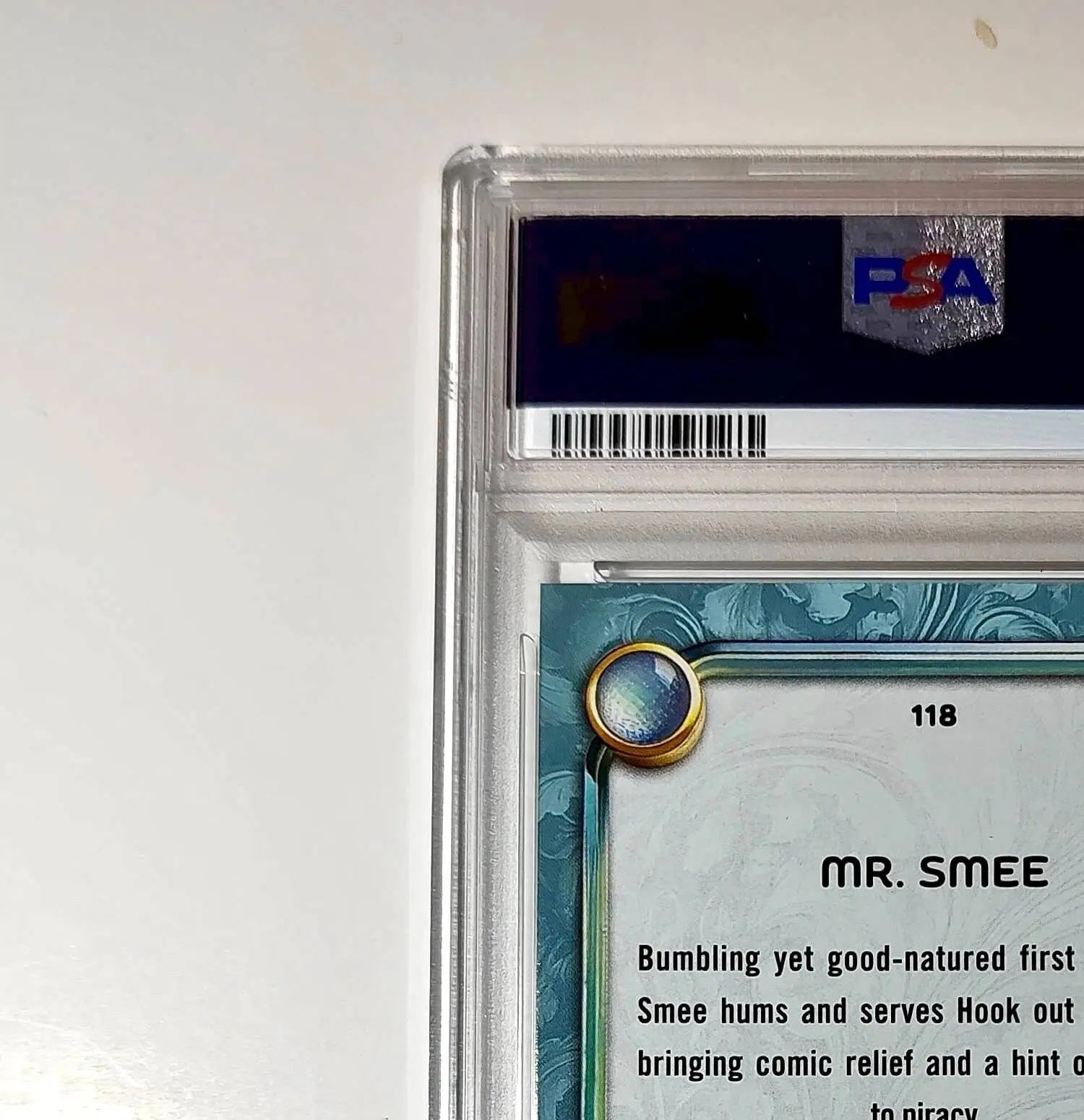 Mr. Smee 2025 Topps Disney Wonder #118 Diamond Card Peter Pan PSA 7 - Non-Sports Card Single