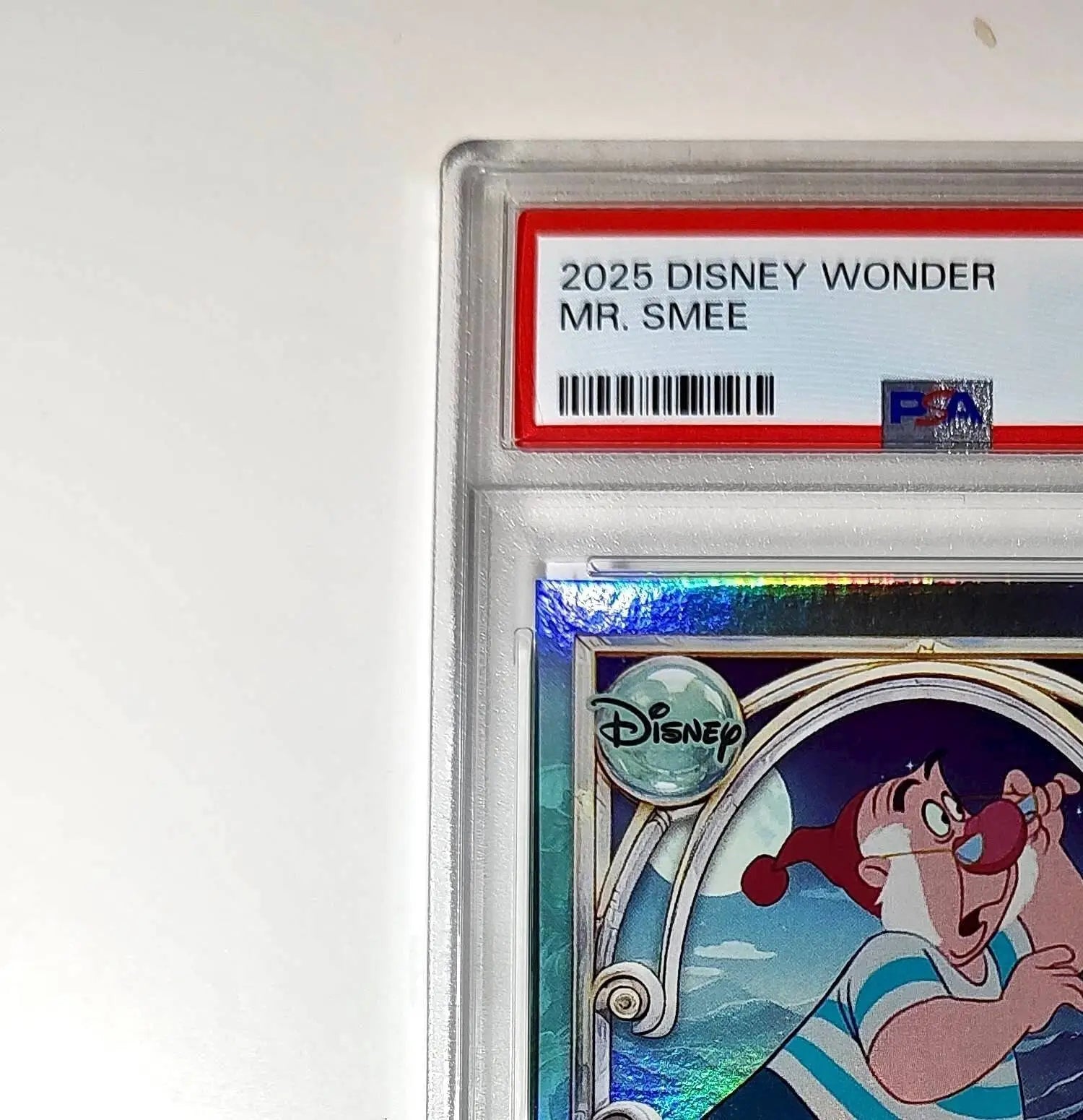 Mr. Smee 2025 Topps Disney Wonder #118 Diamond Card Peter Pan PSA 7 - Non-Sports Card Single