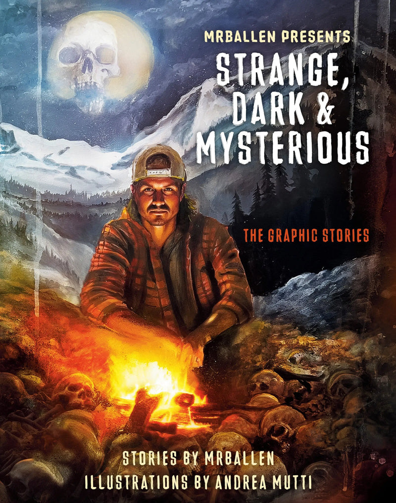 Mrballen Presents Strange Dark & Mysterious graphic novel cover art