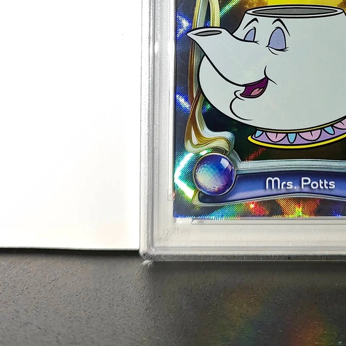 Mrs. Potts 2025 Topps Disney #48 Winter Variant Card Beauty and the Beast PSA 9 - Non-Sports Card Single