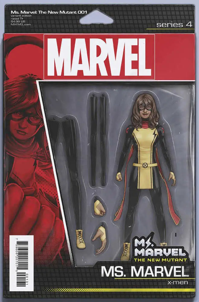 Ms. Marvel: The New Mutant 1 John Tyler Christopher Action Figure Variant - Comic Book