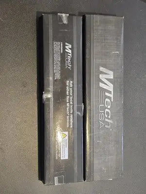 MTech USA MT-080 Fixed Blade Knife Wood Handle Stainless Steel Nylon Sheath NIB - Other