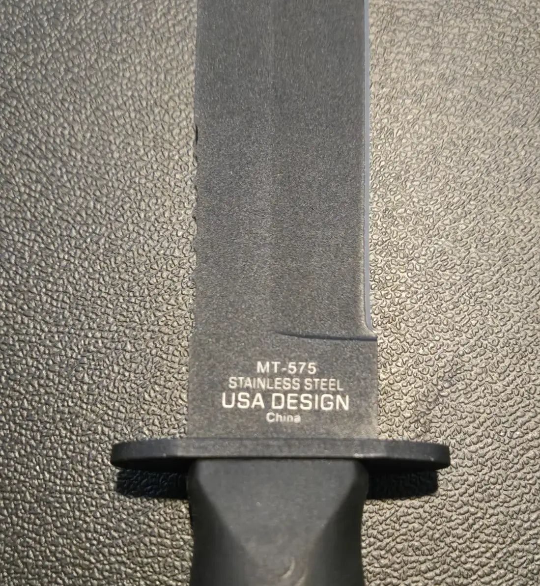 MTech USA MT‑575 10.5″ Fixed Blade Knife Full Tang 440 Stainless Nylon Sheath - Other