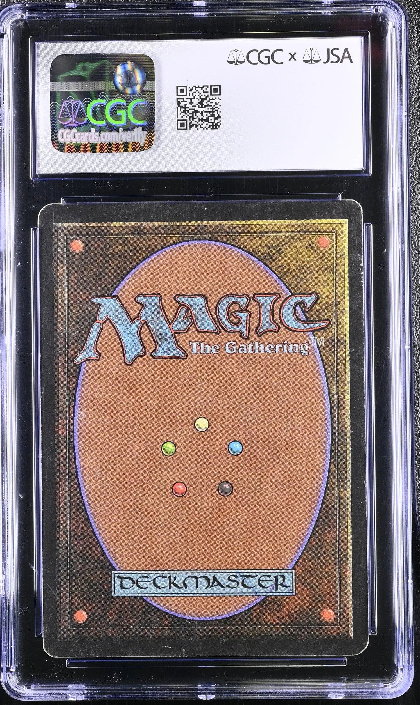 MTG Magic Lord of the Pit [Beta Edition] CGC 5 Ex JSA Tedin & Garfield Autograph - Magic Card Single