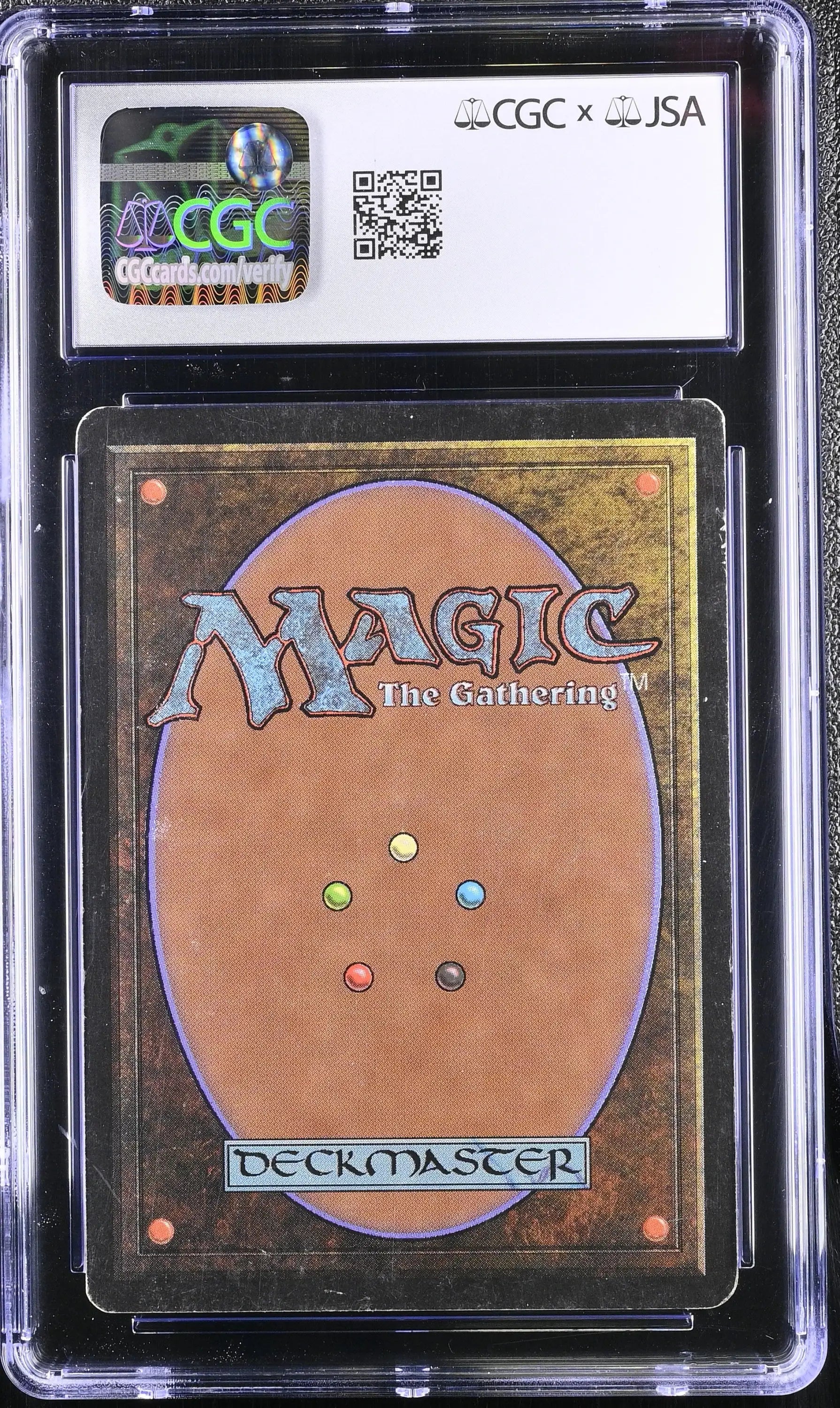 MTG Magic Lord of the Pit [Beta Edition] CGC 5 Ex JSA Tedin & Garfield Autograph - Magic Card Single