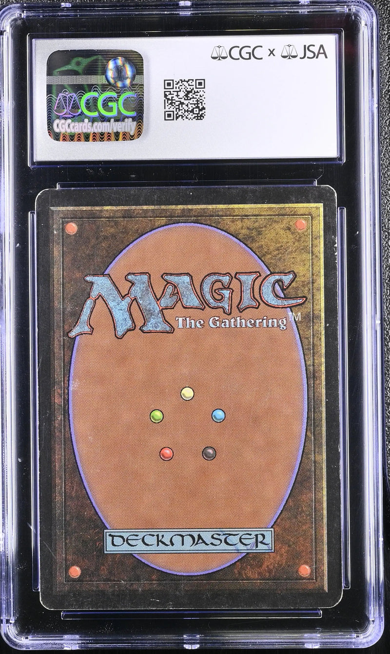 MTG Magic Lord of the Pit [Beta Edition] CGC 5 Ex JSA Tedin & Garfield Autograph - Magic Card Single
