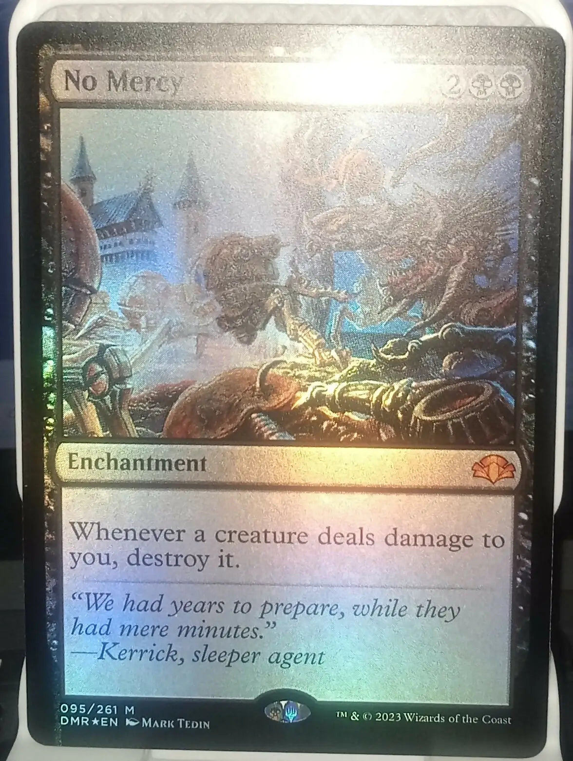 MTG No Mercy Foil Dominaria Remastered - Magic Card Single