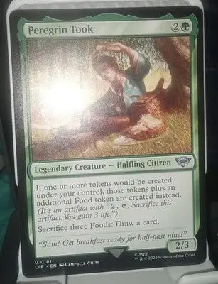 MTG Peregrin Took 181 Lord Of The Rings LOTR NM Reg Uncommon Legendary Creature