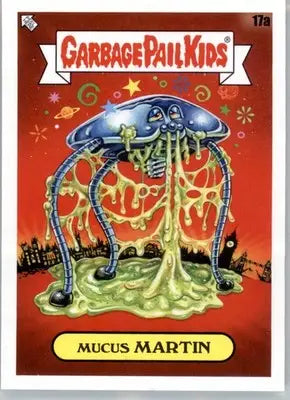 Mucus Martin - 2022 Topps Garbage Pail Kids: Book Worms - #17a - Non_sport - Non-Sports Card Single